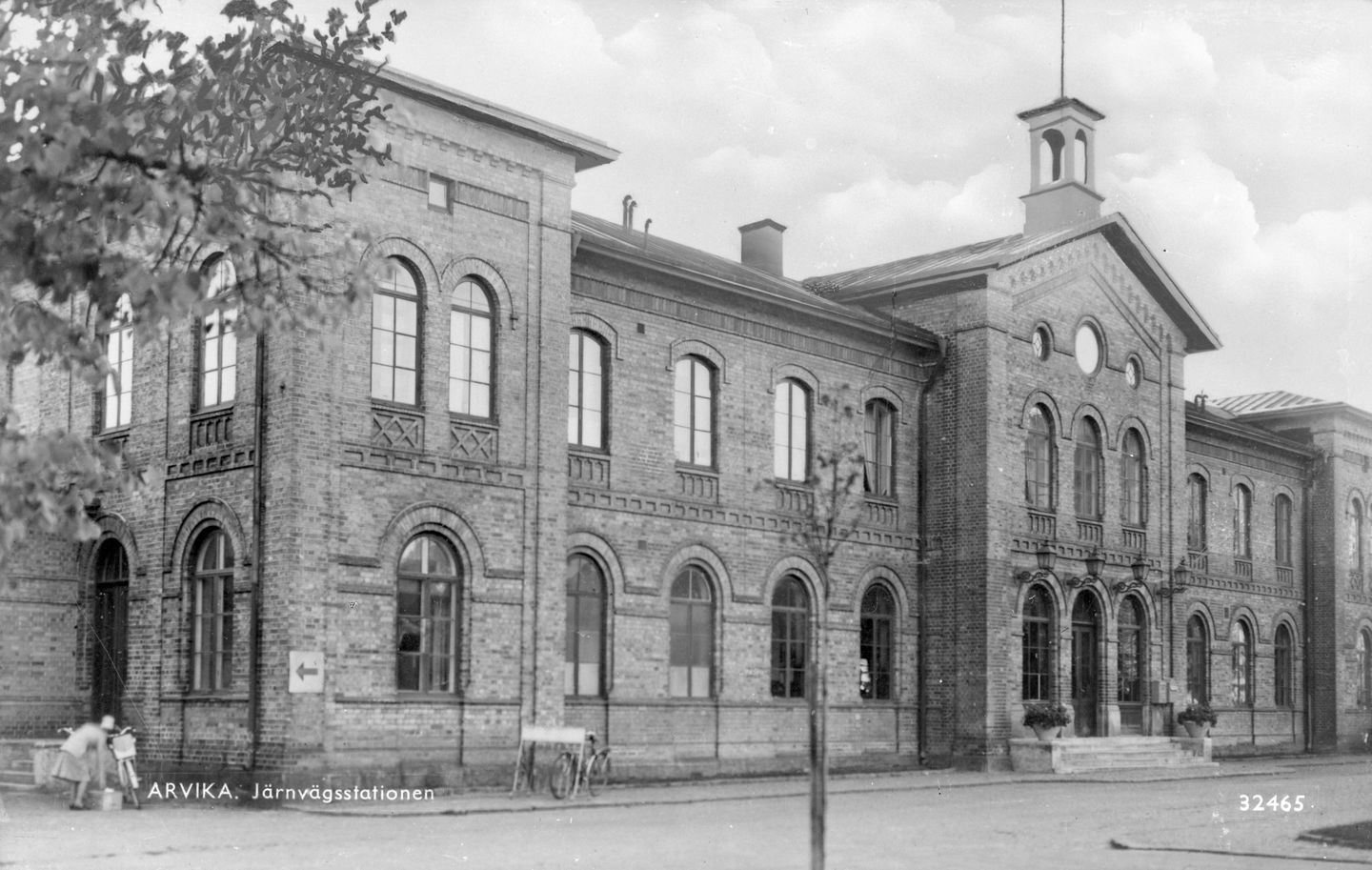 Arvika järnvägsstation under 1930-talet