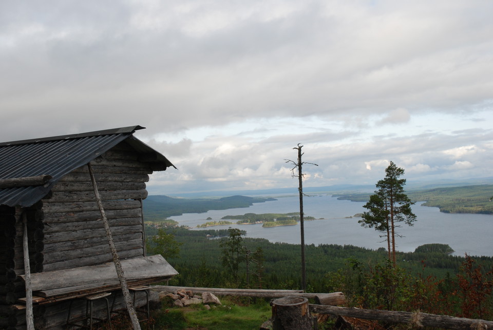 Utsikten över sjön Amungen