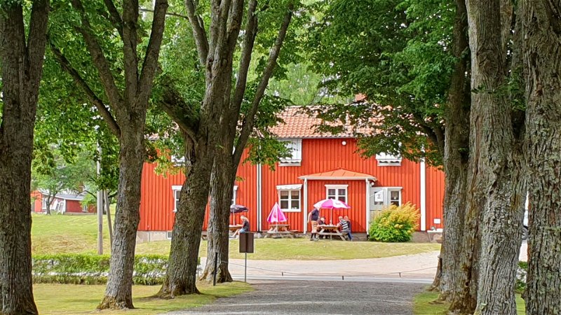 Summar café at the church in Västra Fågelvik