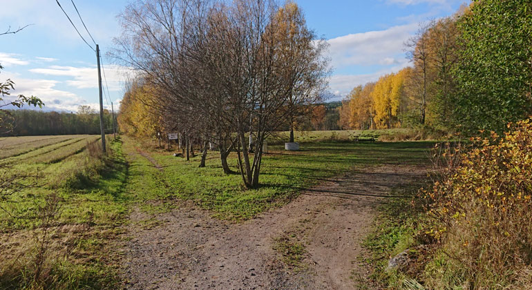 Parkering och rastplats vid Sofiagruvan