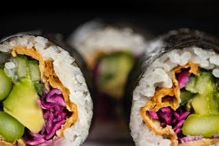 Gratis dessert under "Turist i egen region" på Sushi-Teria, Knapstad