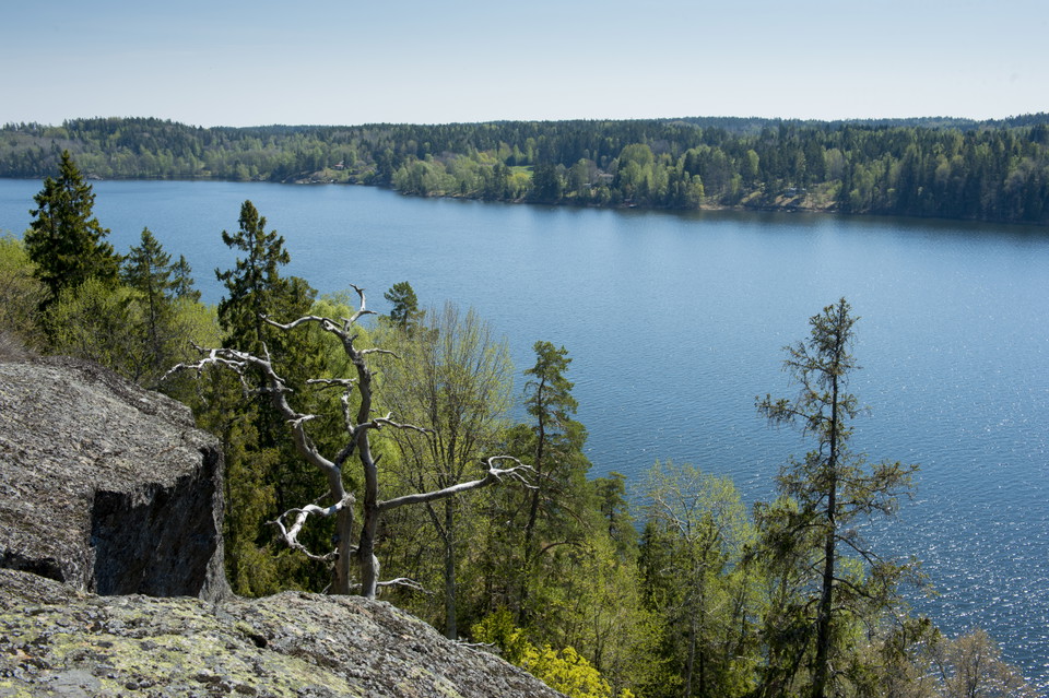 Hisnande utsikt över Långsjön.