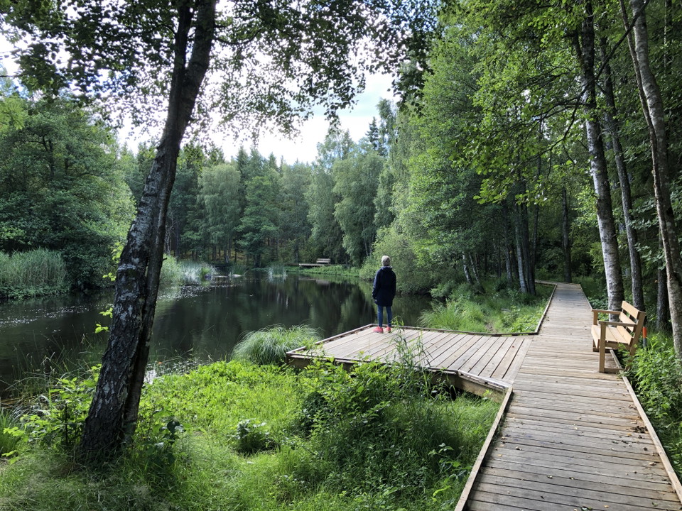 brygga vid Helge å