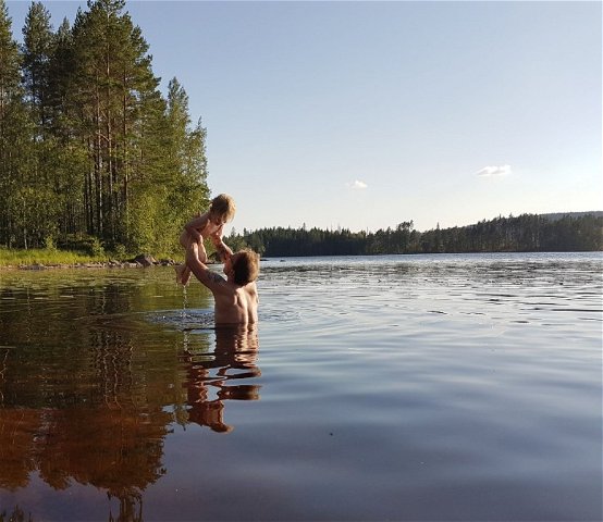 Bathing in Munkfors-Ransäter