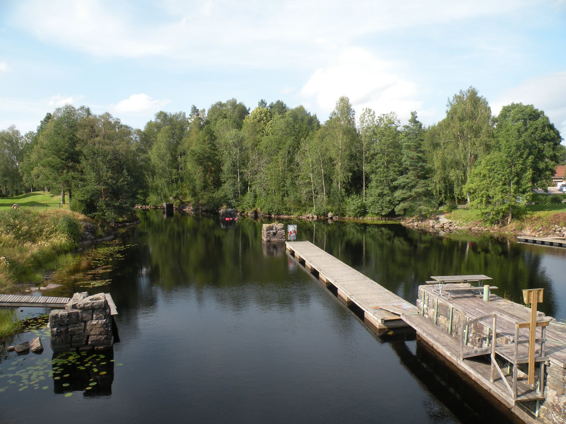 The locks in Töcksfors