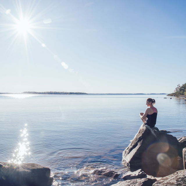 Vandra på öar i Vänern