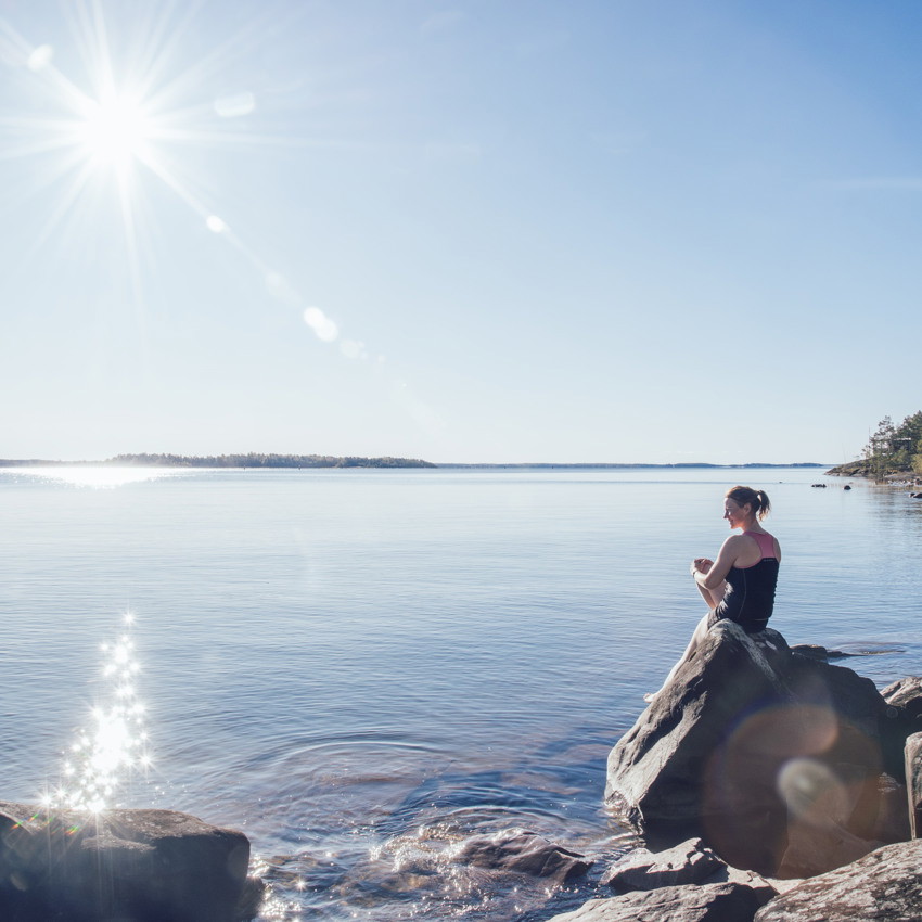 Vandra på öar i Vänern