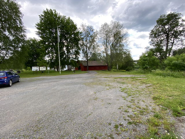 Parkeringsplats Karmansbo Bruksmiljö