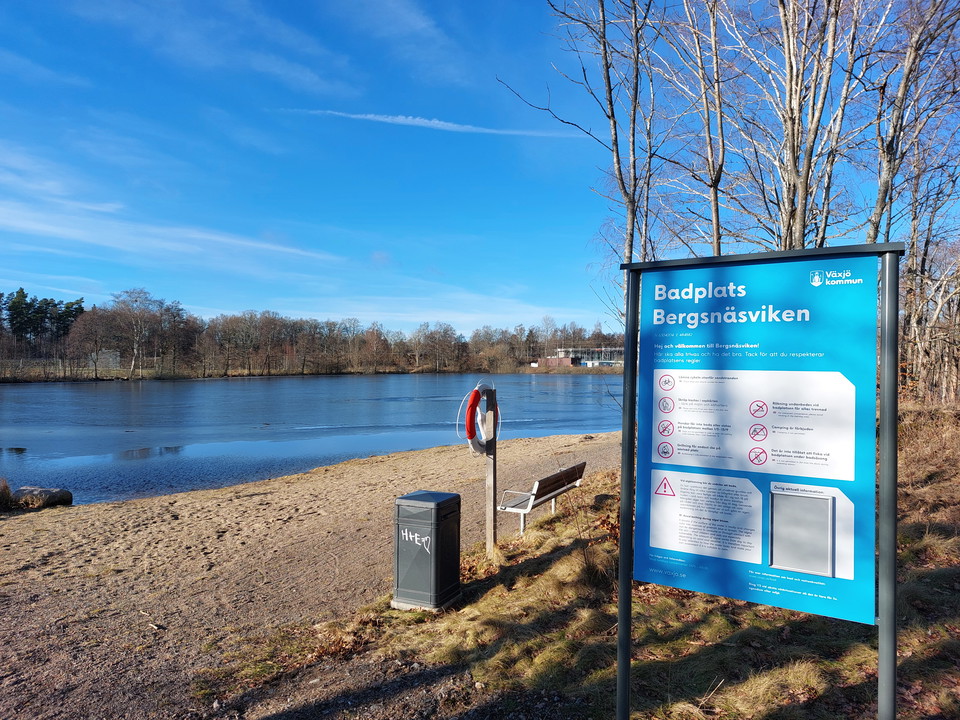 Trivselregler vid badplatsen