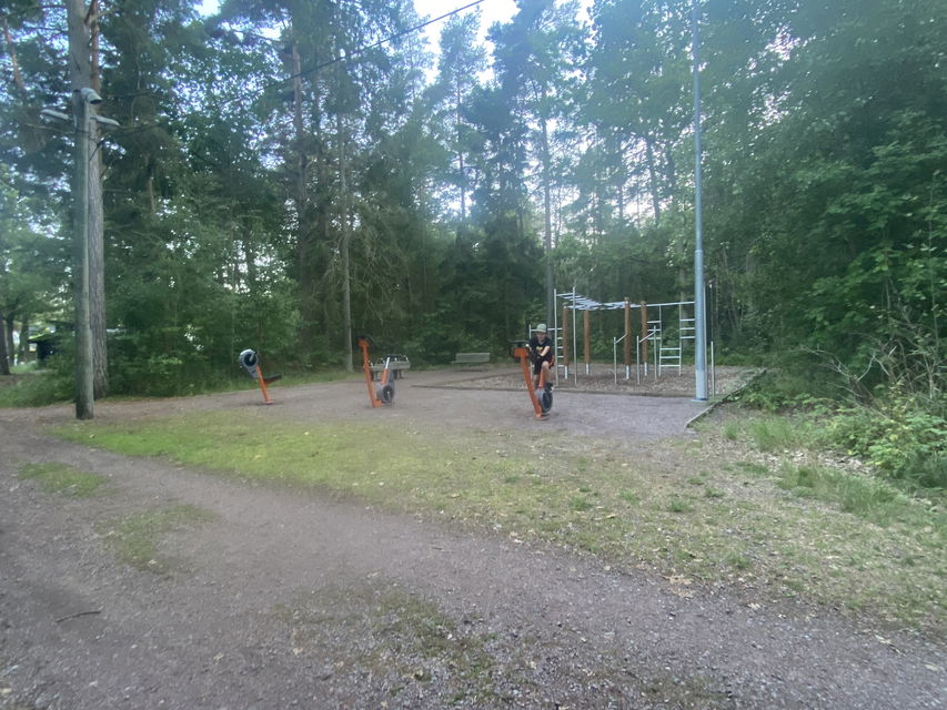 Överblick utegymmet