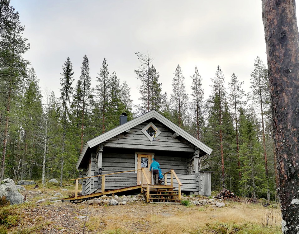 Toppstugan på Hemberget i Lajksjö
