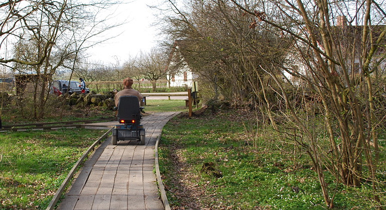 Tillgänglighetsanpassad led.