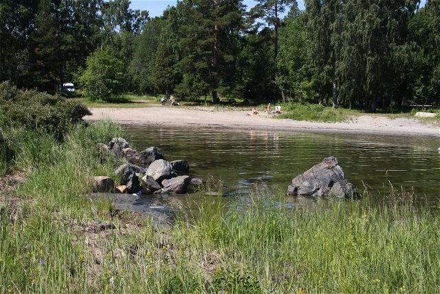 Badplats, Ängskär