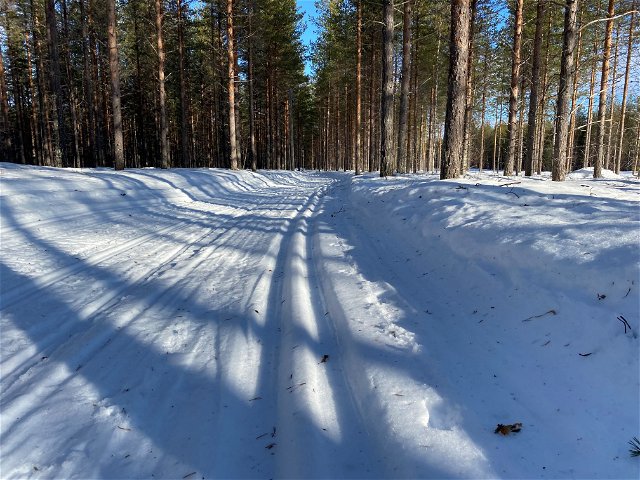Gyljens cross-country skiing trails