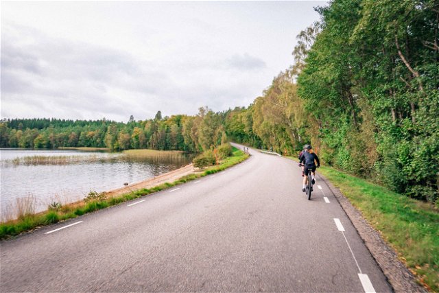 Cykelled Femsjö och Färgensjöarna 