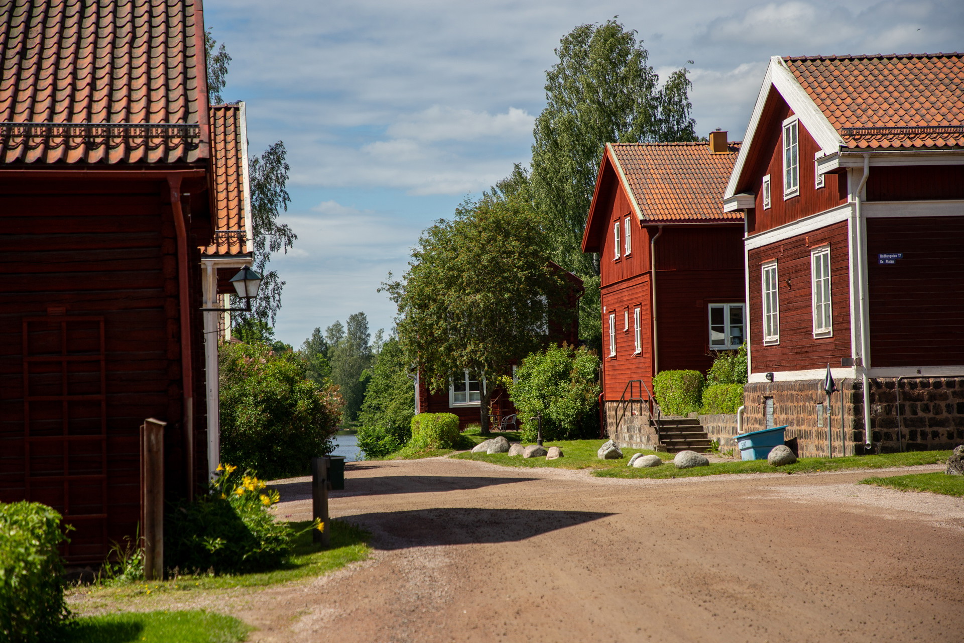 Gamla byn i Avesta.