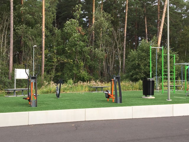 Utegym, Skänninge idrottsplats