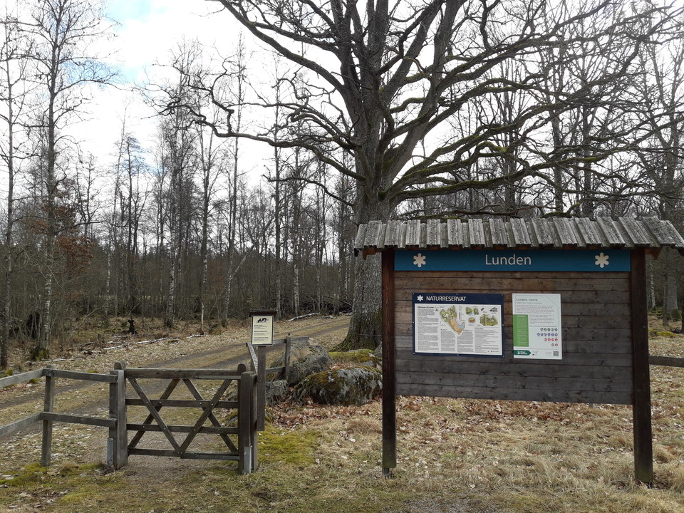 Naturinformation på plats