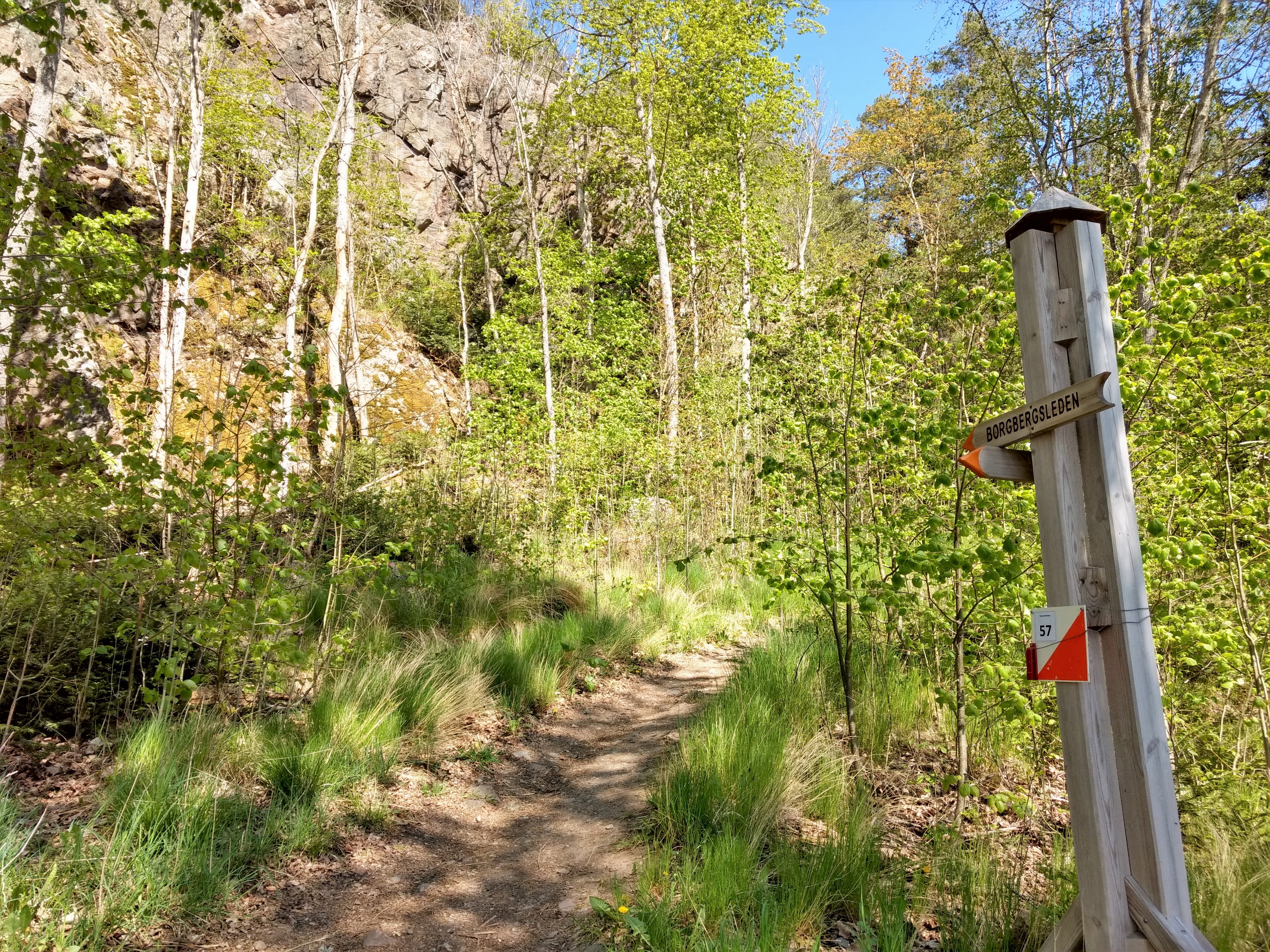 Borgbergsleden, rundslinga, Östgötaleden