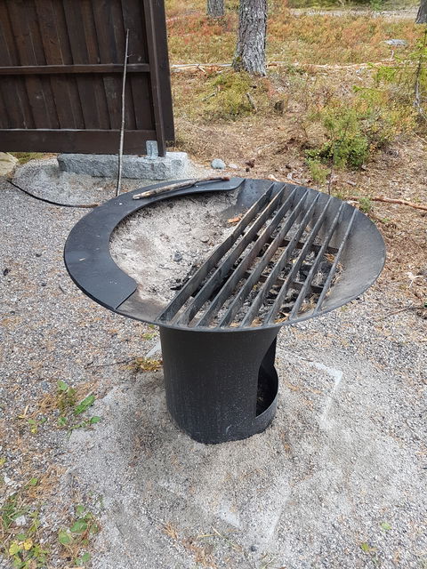 Grill vid Apelsinlunden