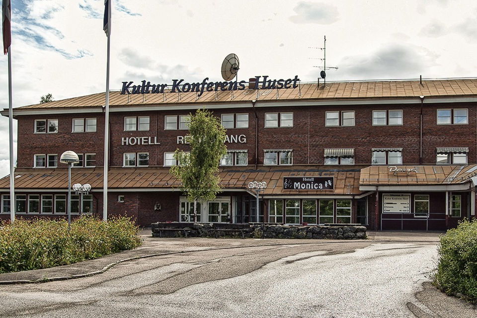 Hotell Monica från parkeringen
