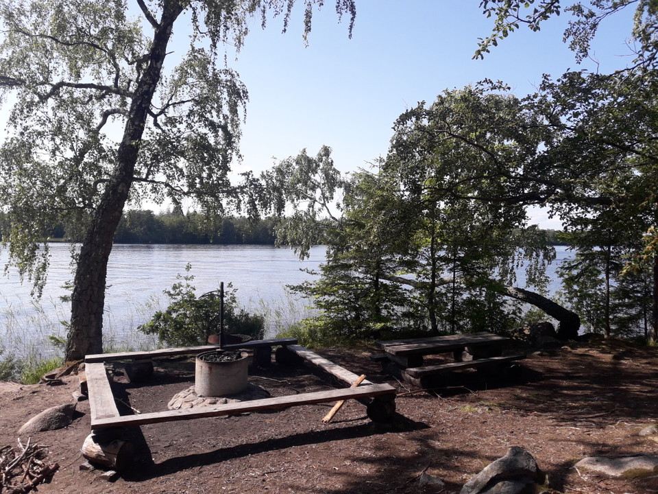 Grillplats söderut