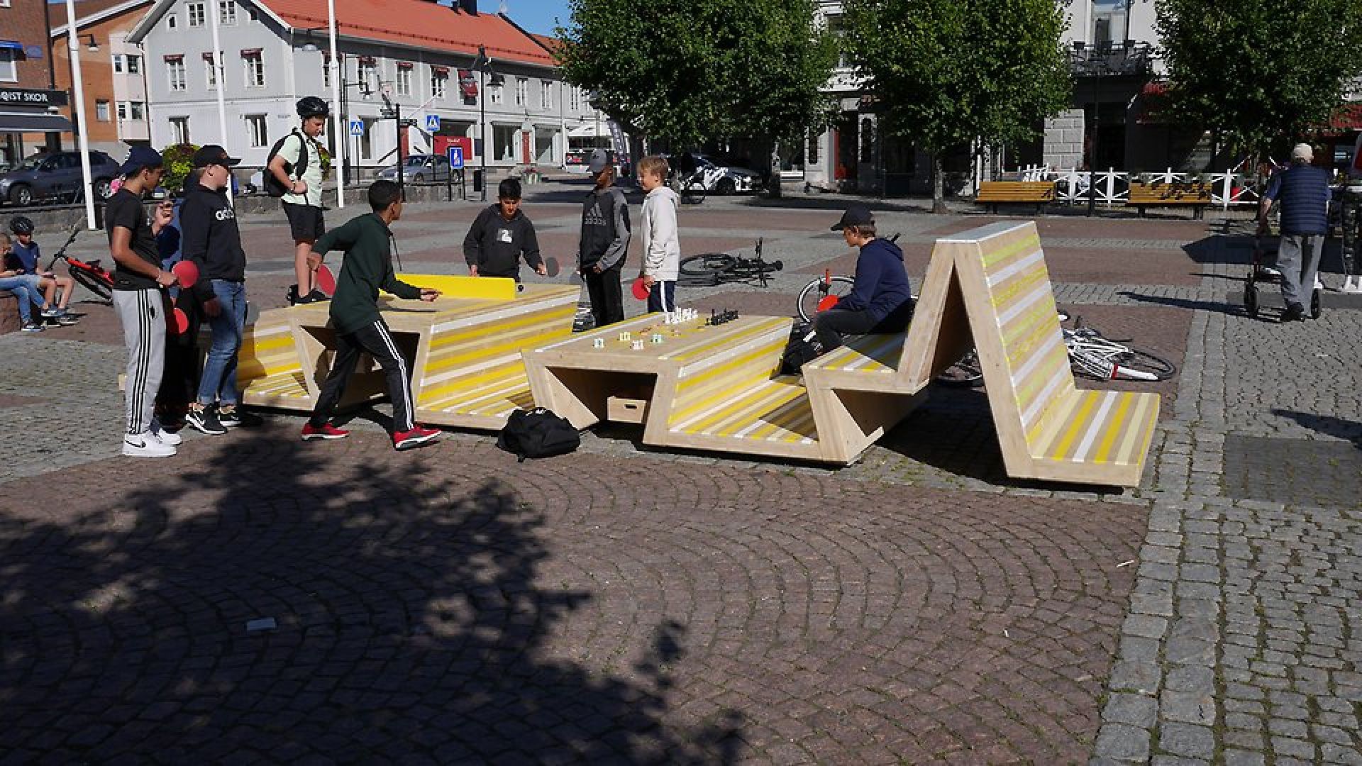 Lekskulpturen Trasmattan