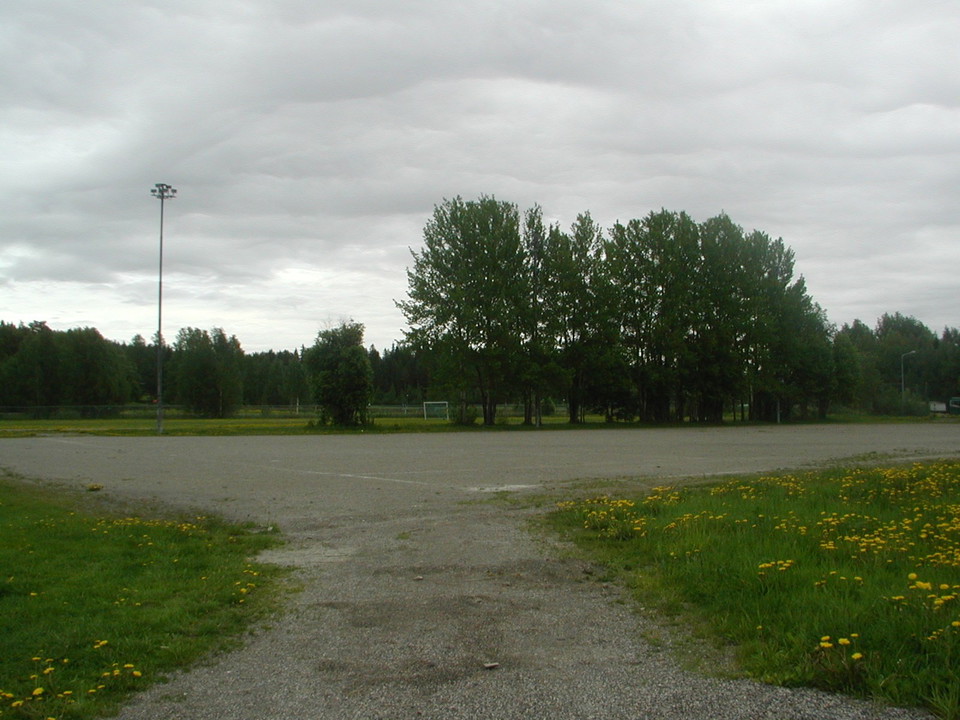 Grusplan vid Bergsåkers skola
