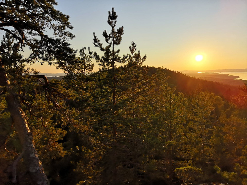 Här syns både Norrdellen och Sördellen