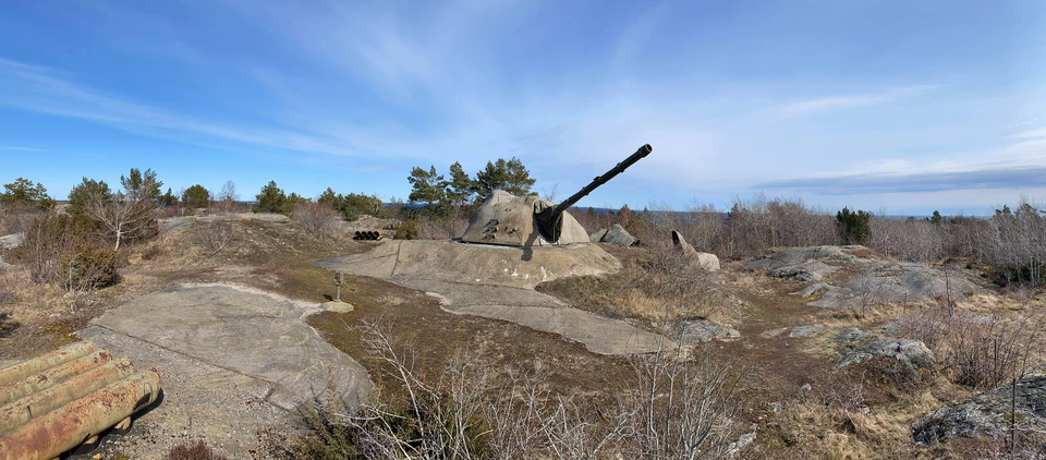 ERSTAbatteriet på Landsort. 