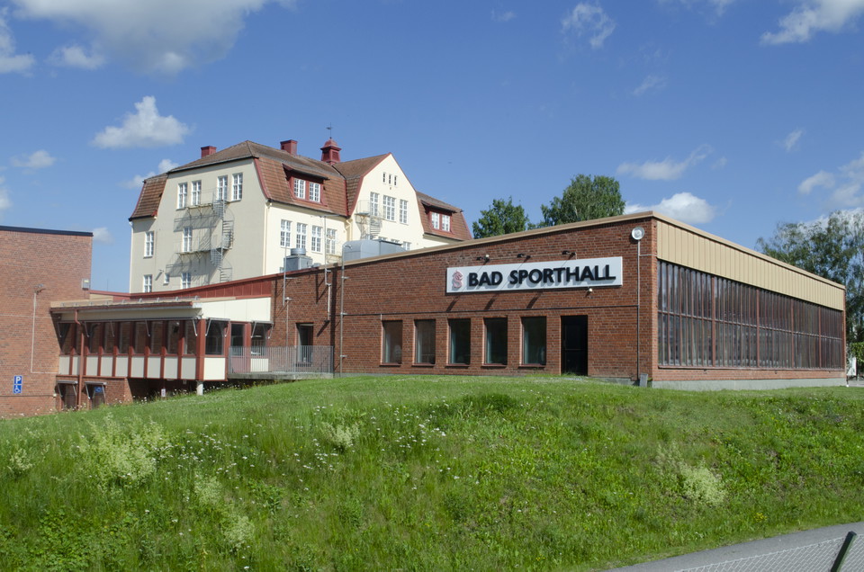 Matforshallen, vy över baddetekn