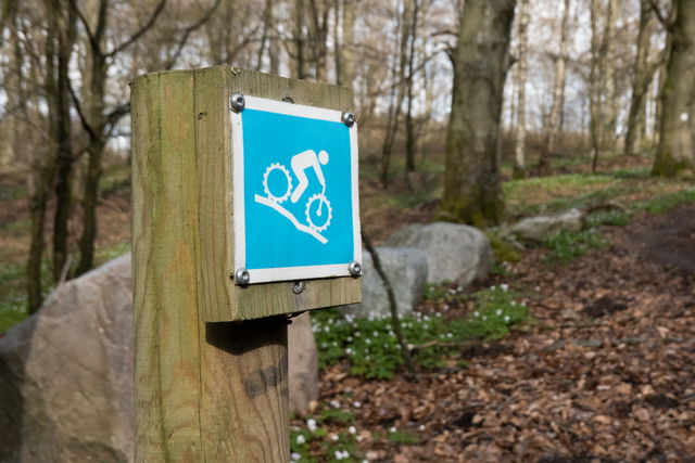 Mountainbikespår Skrylle