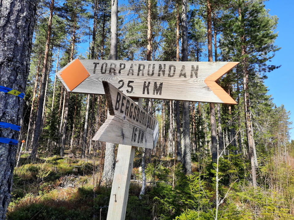 Gäller att välja rätt där Bergsborundan och Torparrundan delar på sig