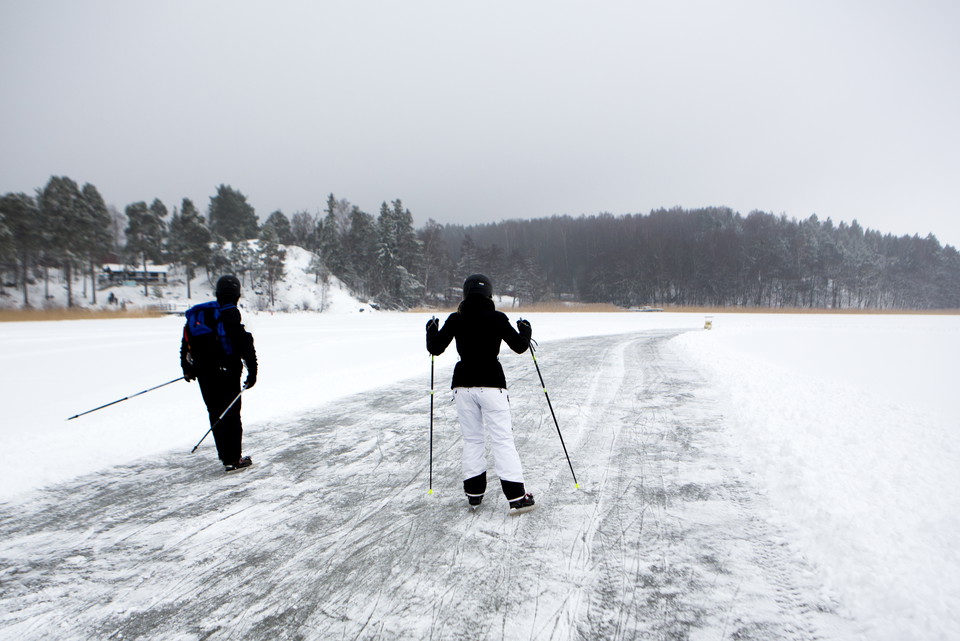 Västeråsfjärdens skirdskobana - för nybörjare och erfarna