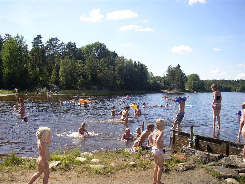 Lundebyvannet bathing place