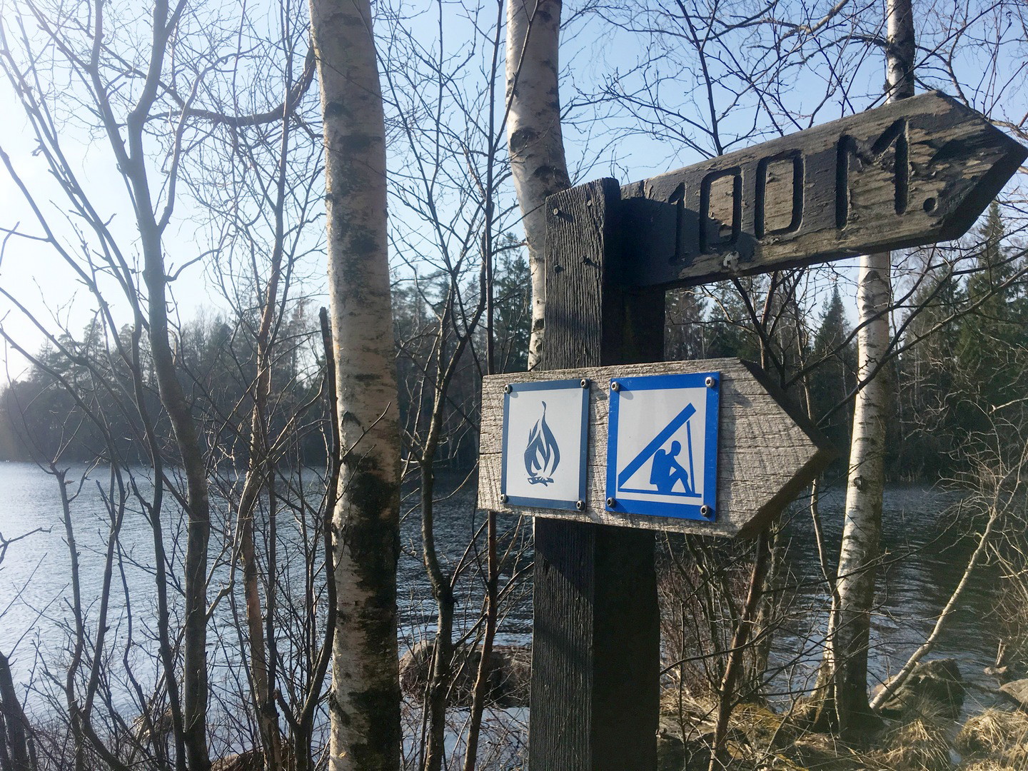 Vindskydd/lägerplats Boberg 