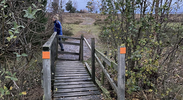  Skåneleden i den norra delen.