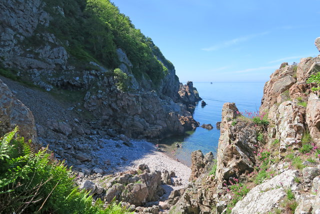 Blå stig, Östra Kullaberg