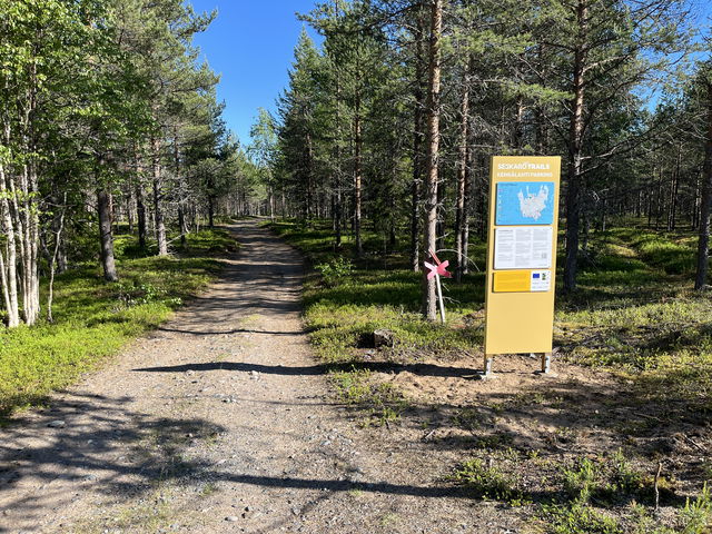 Infopunkt Parkering Kenkälahti