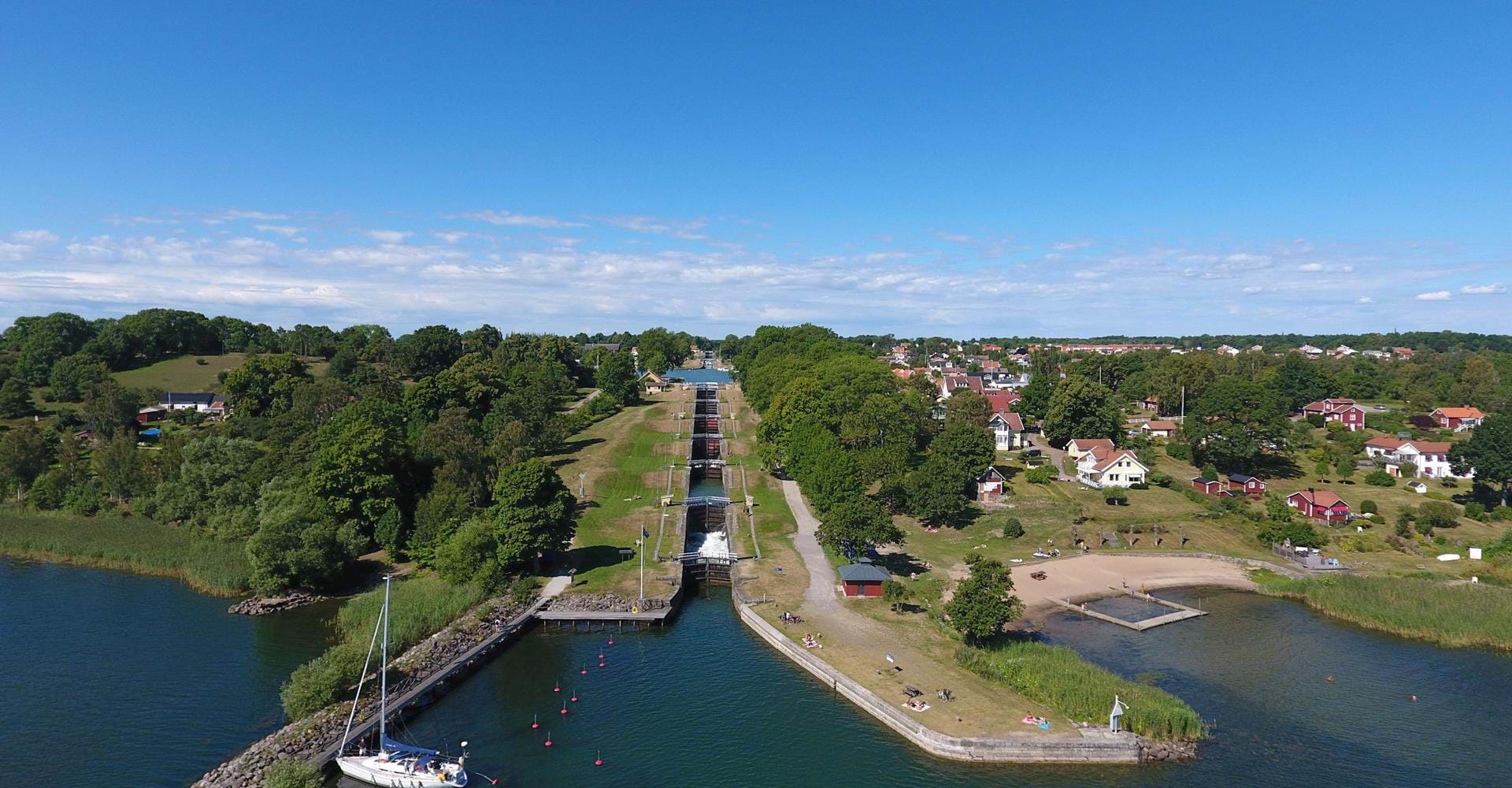 Carl Johan slussarna i BergEtapp: Borensbergs-BergLinköping