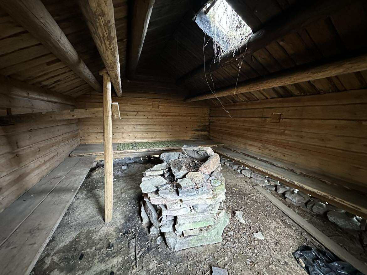 Interiör Lövnäsvallens raststuga "Störrös"