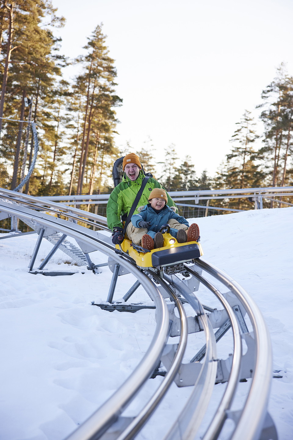 Vinterrodel på Isaberg