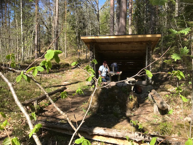 Vindskydd norr om Ölvedal