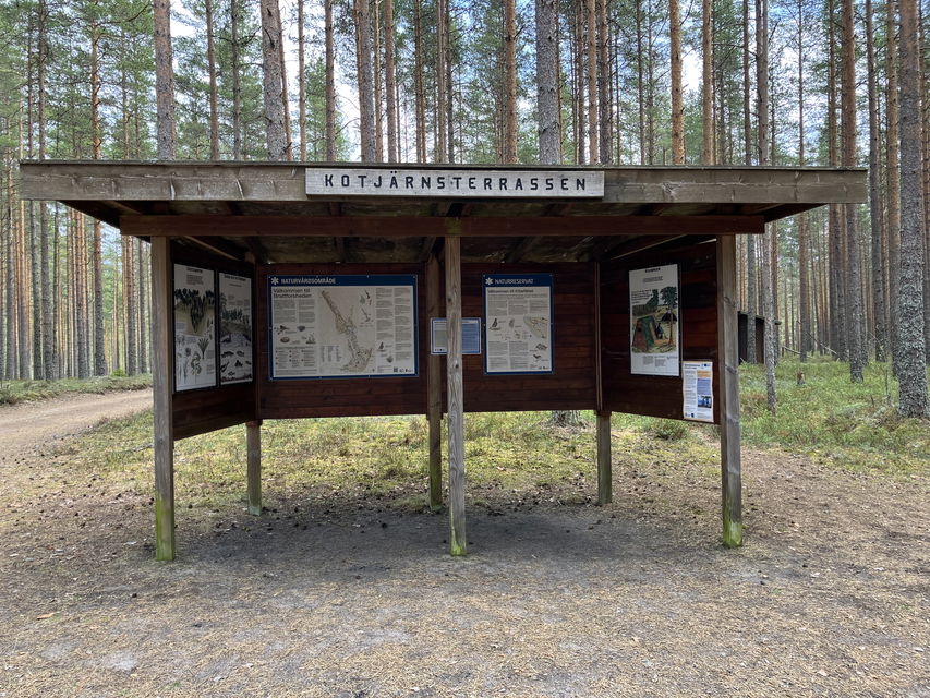 Information om Brattforsheden och Kittelfältet.