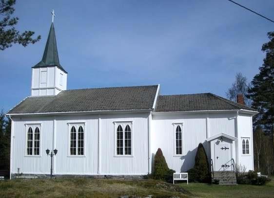 Klund Church, Marker