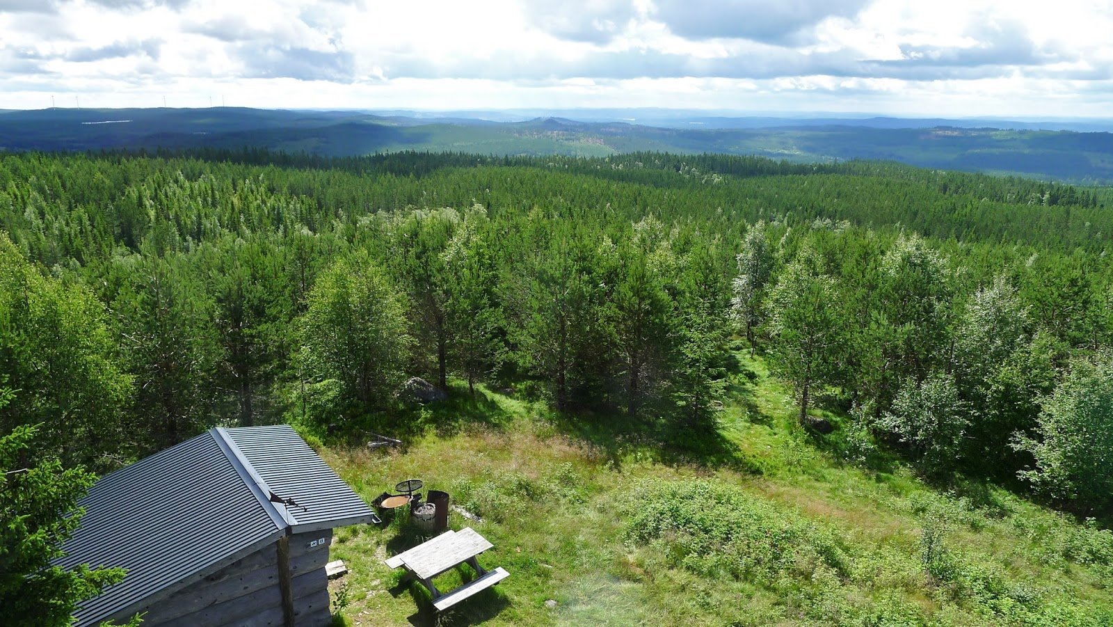 Utsikt från Spjärshälla