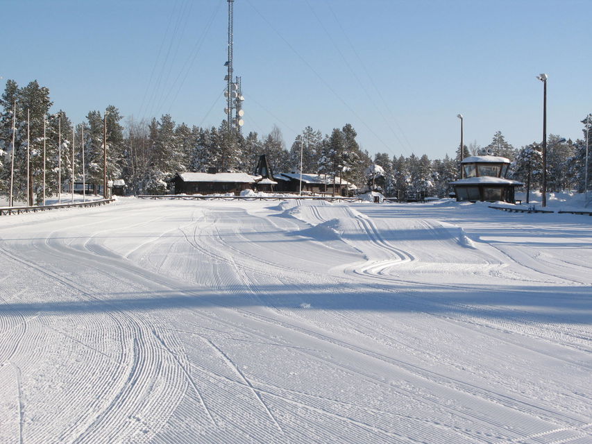 Ängen i vinterskrud
