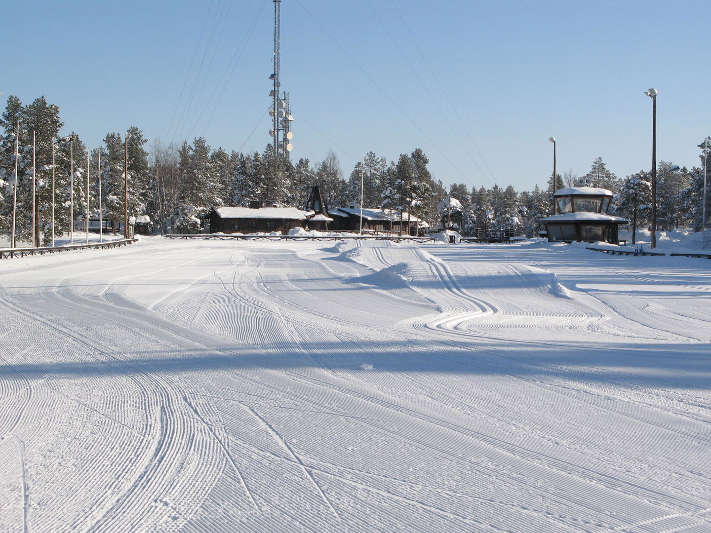 Ängen i vinterskrud
