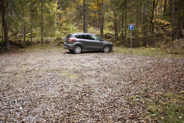 Parkeringsplats, Svanhusskogen