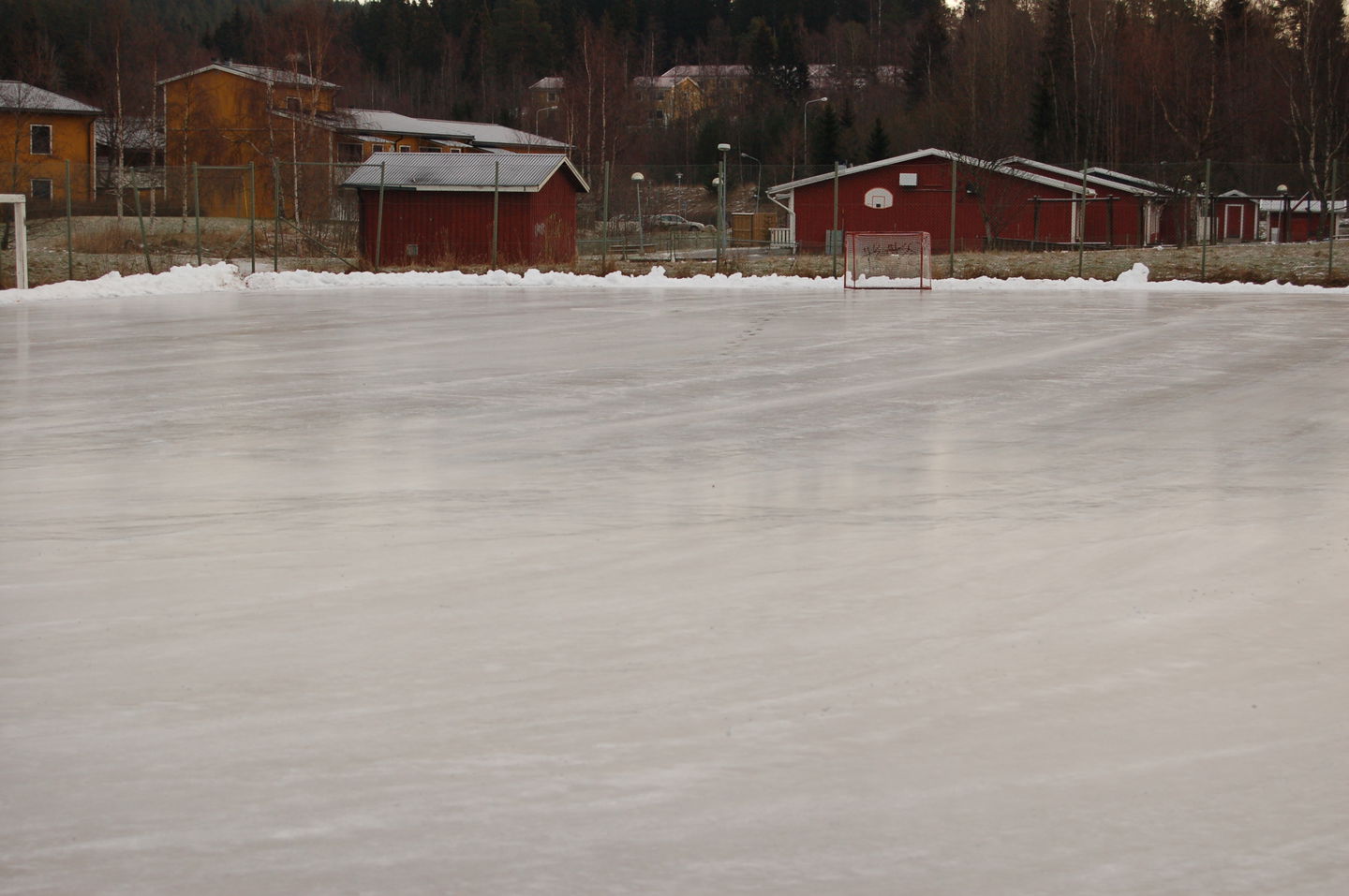 Isplan vid Luleåvägen